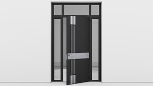 3D Aluminium door 148