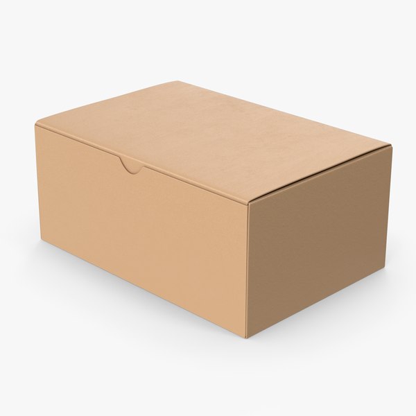 3d Box Package Model - Turbosquid 1907248