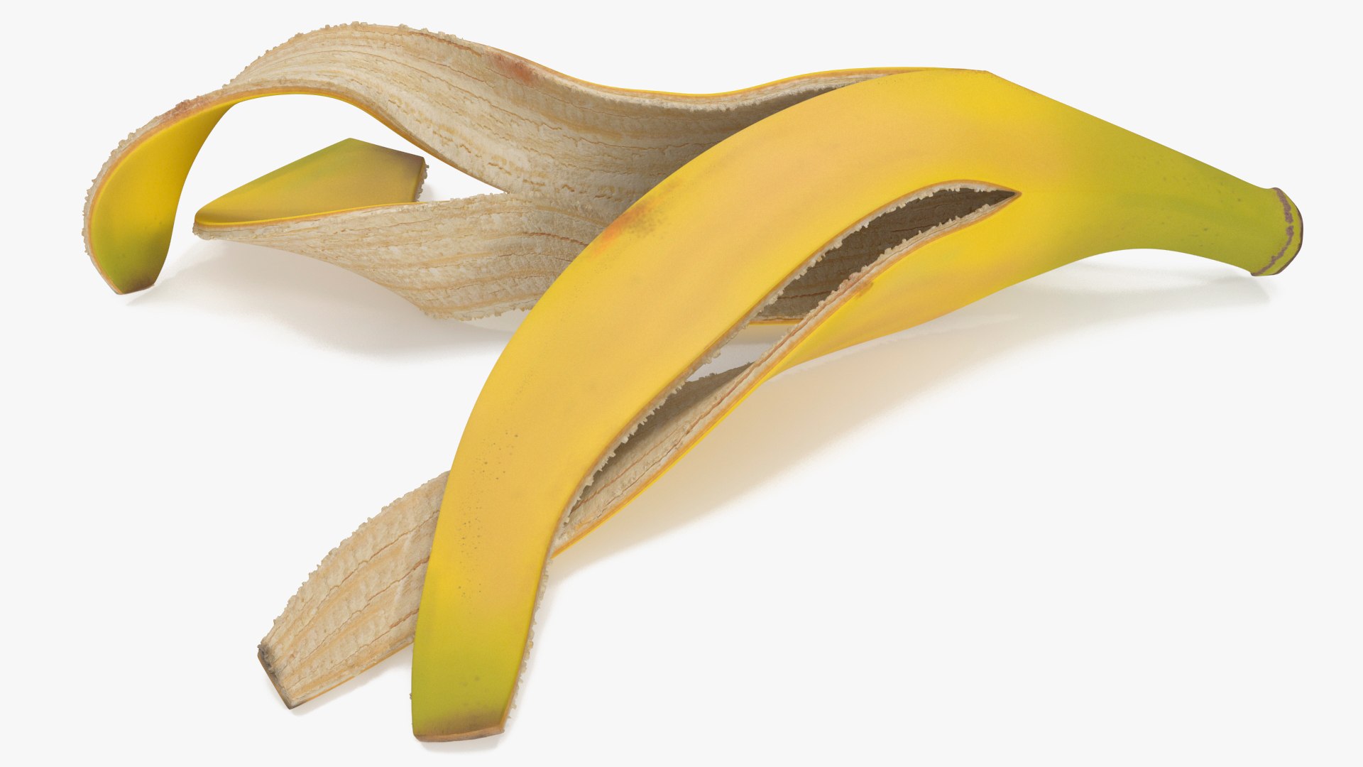 Banana Rind 3D model preview