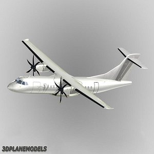 ATR 42-500 Generic white