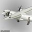 3d atr 42-500 generic white model