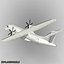 3d atr 42-500 generic white model
