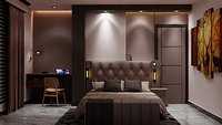 Luxury bed room