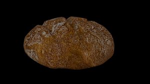 3d loaf bread
