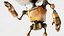 Rusty Bot Rigged Animowany