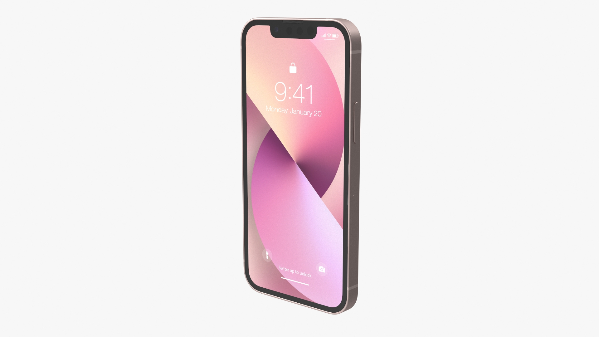 3D Apple IPhone 13 Mini Pink - TurboSquid 1824316