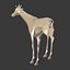 Girafe de bande dessinée basse poly