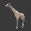 Girafe de bande dessinée basse poly