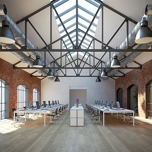 Industrial Office Interior v3