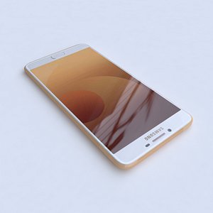 3D model samsung galaxy c9 pro