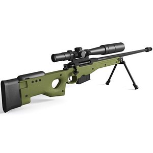 Accuracy International AW338 Sniper Rifle