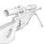 accuracy international rifle 3d model