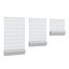 Stores romains blancs