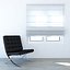 Stores romains blancs