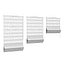 Stores romains blancs