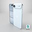 iPhone Air Sky Blue 3D model