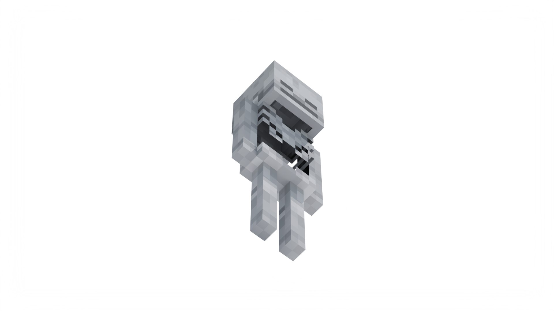 3D Skeleton - Minecraft Model - TurboSquid 2493592