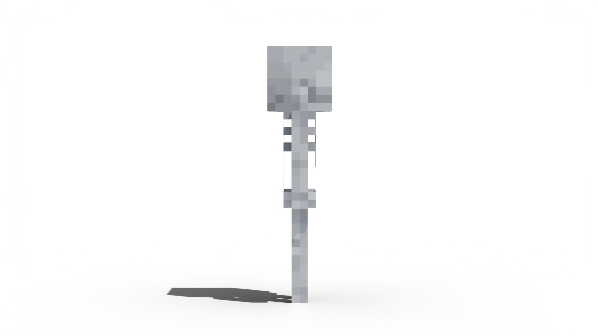 3D Skeleton - Minecraft Model - TurboSquid 2493592