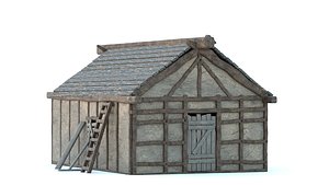 3D model 3D Old House