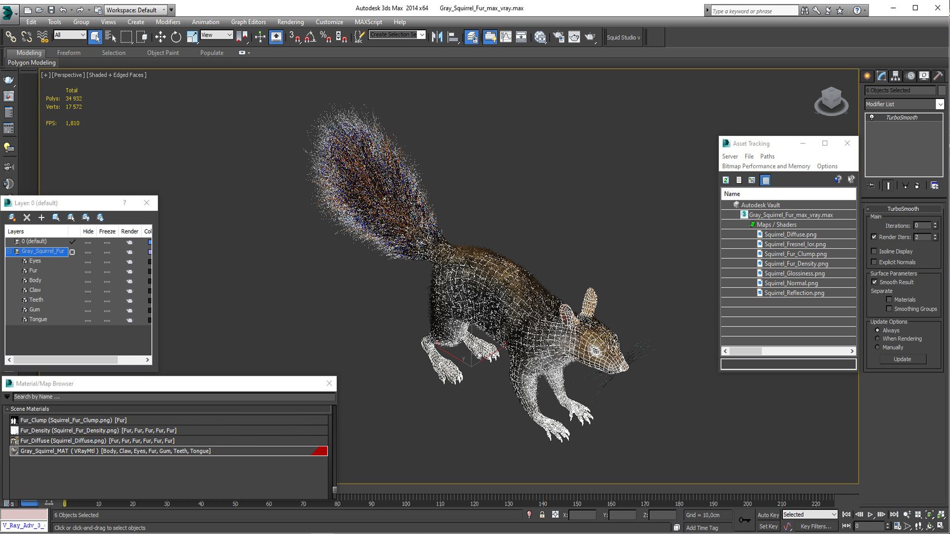 Gray Squirrel Fur model https://p.turbosquid.com/ts-thumb/QL/PwSO3h/wx/graysquirrelfurvray3dmodel027/jpg/1721598431/1920x1080/fit_q87/45c18709084bbc82f857f7bccb9a5e3917b40a84/graysquirrelfurvray3dmodel027.jpg