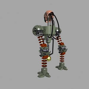 3d robot army utilitarian
