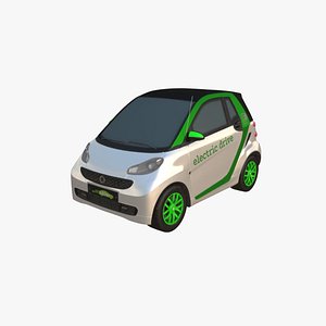 3D model smart fortwo electric drive