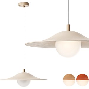 3D Alien Orb Ceramic Shade Pendant Lamp by Spartan Shop