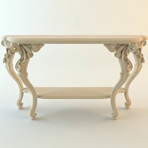 table console classical 3d max