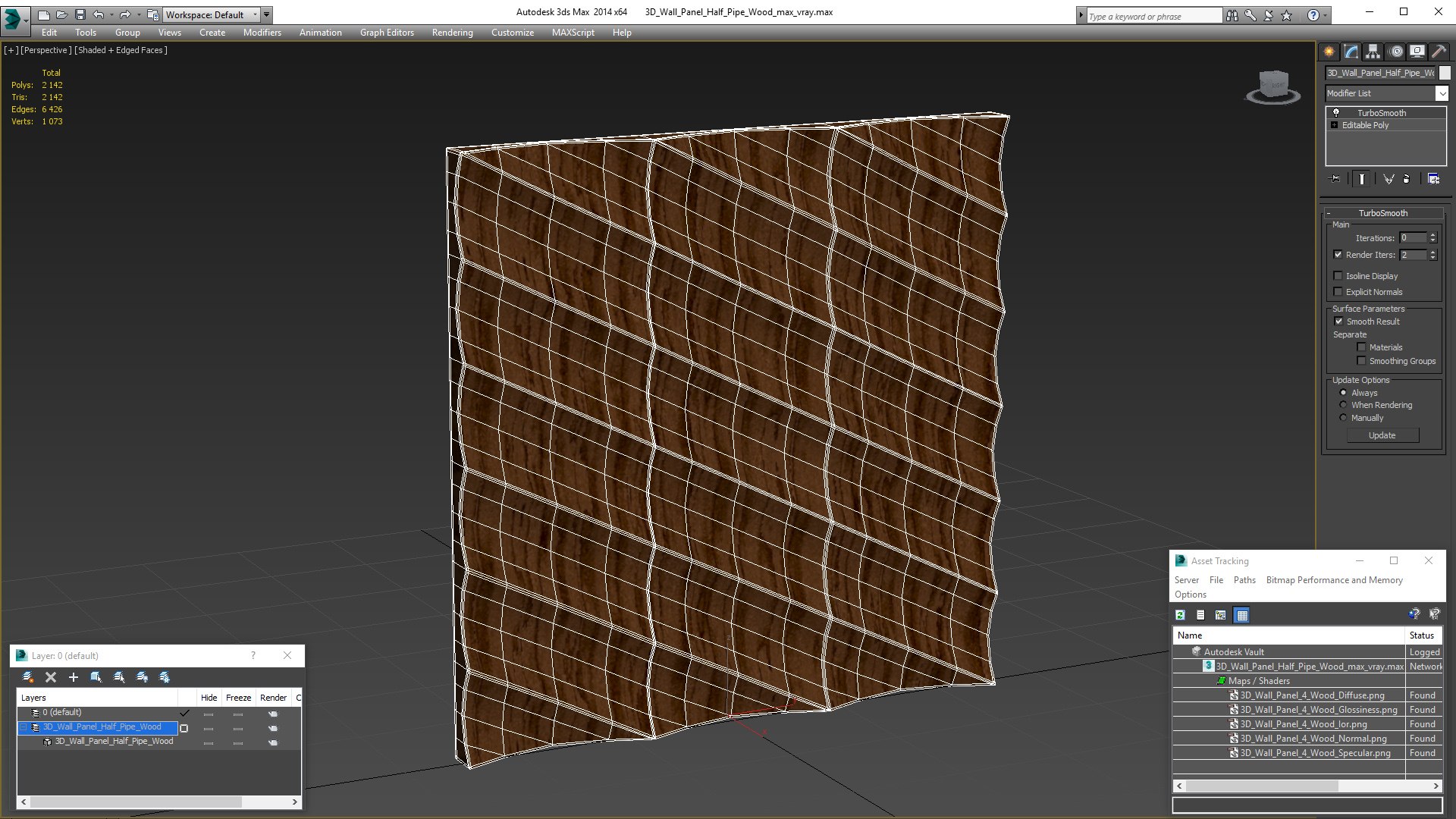 3D Wall Panel Half Pipe Wood 3D model https://p.turbosquid.com/ts-thumb/QL/dRA0yv/F7/3dwallpanelhalfpipewoodmb3dmodel017/jpg/1654284874/1920x1080/fit_q87/2dc0c51c062ccd88df0d6502fac4ac99957cbd68/3dwallpanelhalfpipewoodmb3dmodel017.jpg