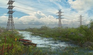 River Electric Towers
