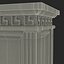 3d column base greco roman