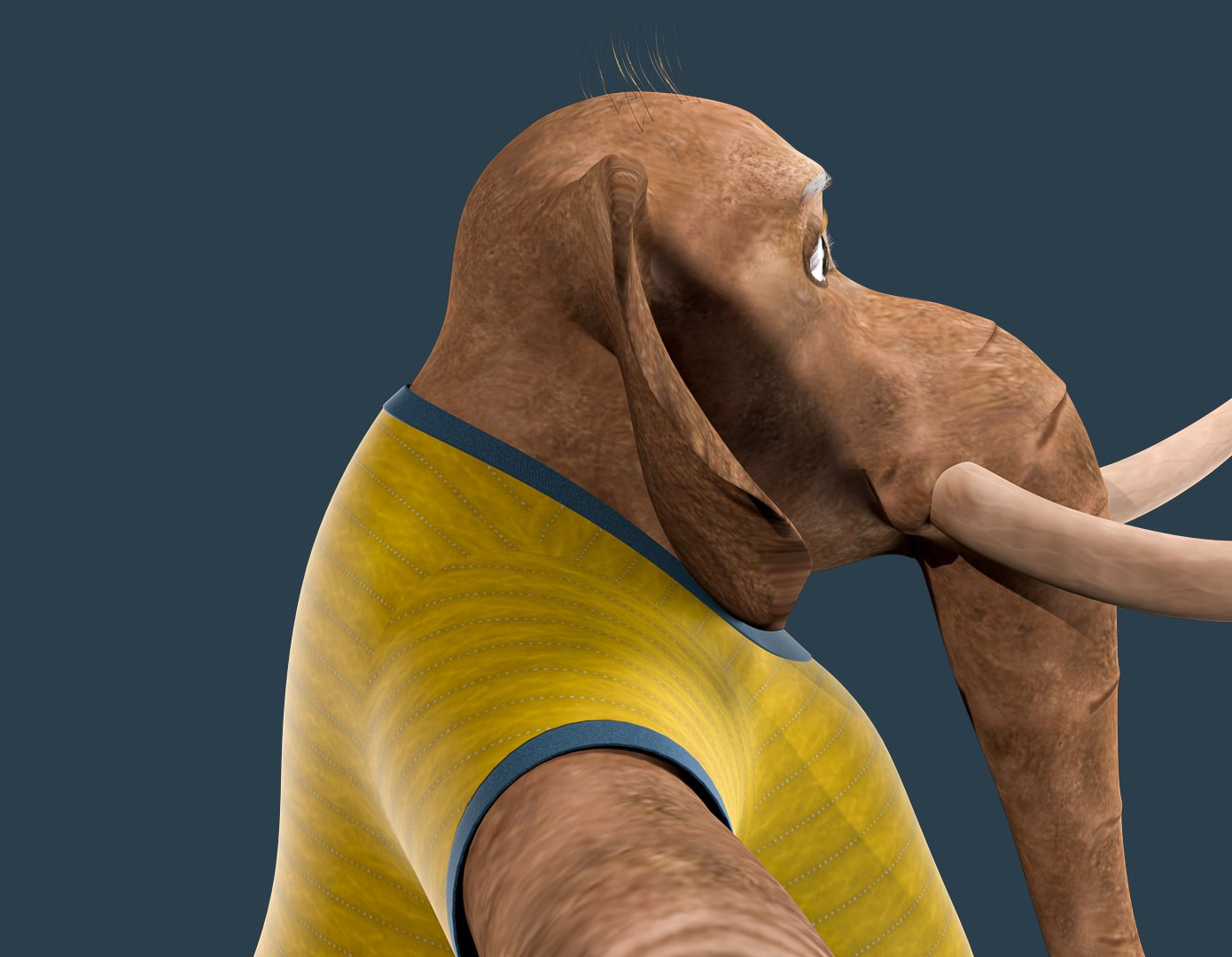 Cartoon Elephant NoRig 3D - TurboSquid 2009747