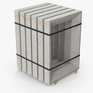3D Concrete Window Panels
