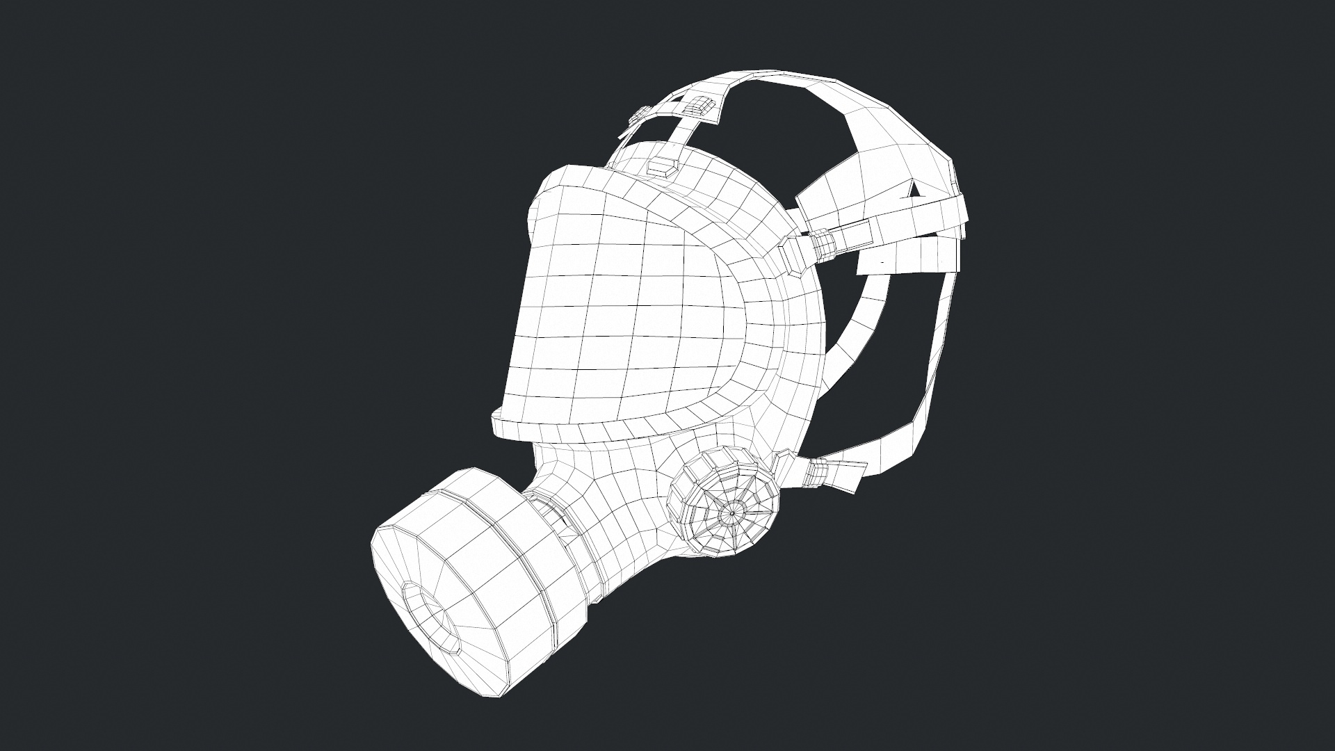 Gas Mask Model - TurboSquid 1465739