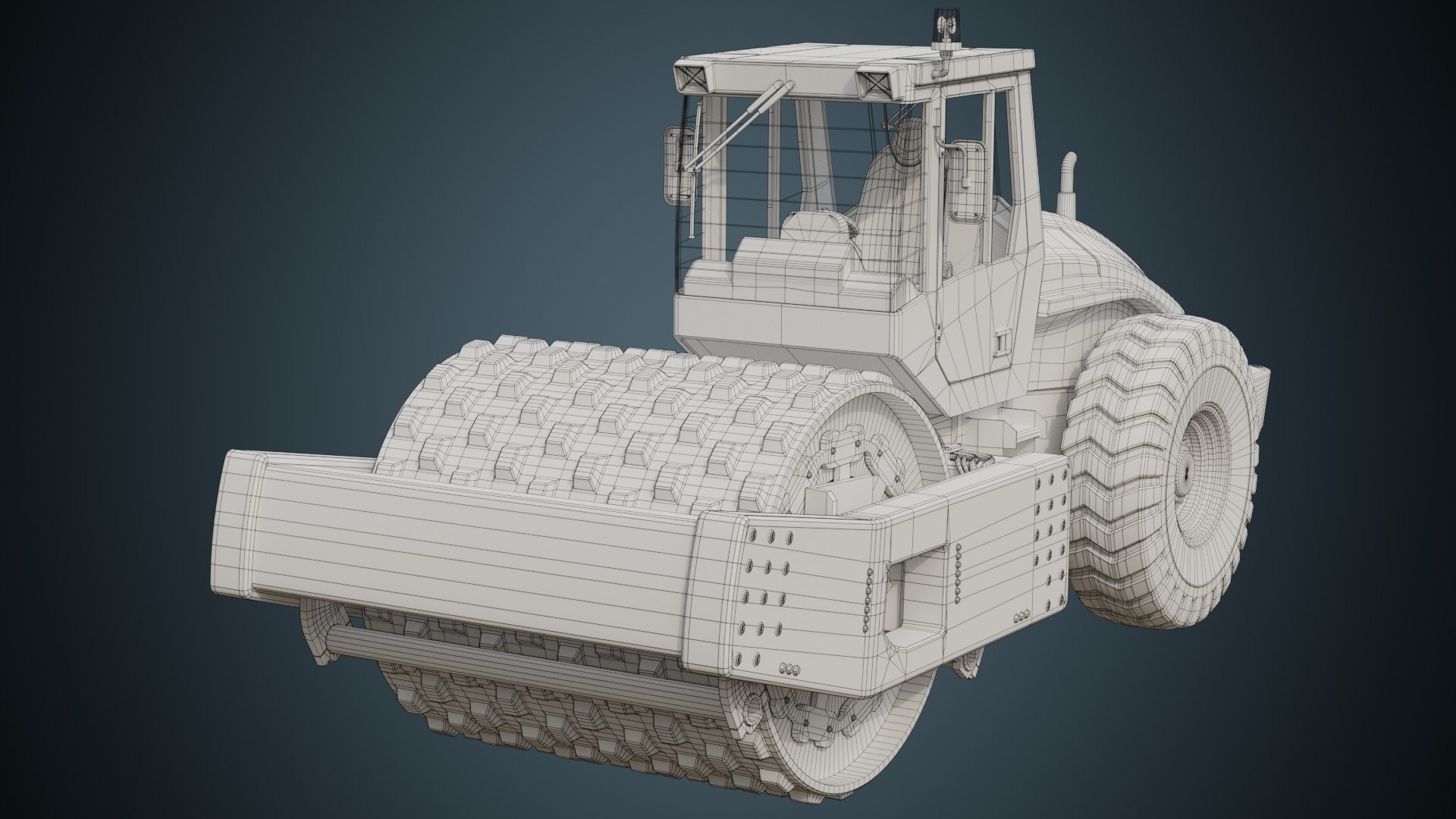 Compactor 2B 3D Model - TurboSquid 1872356