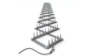 3D spike strip model