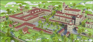 town medieval model