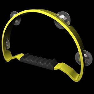 tambourine 3d max