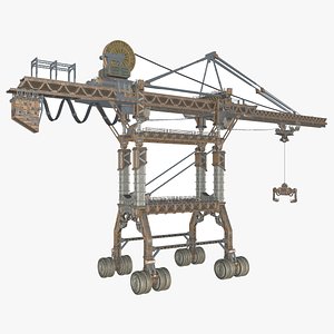 RTG crane model