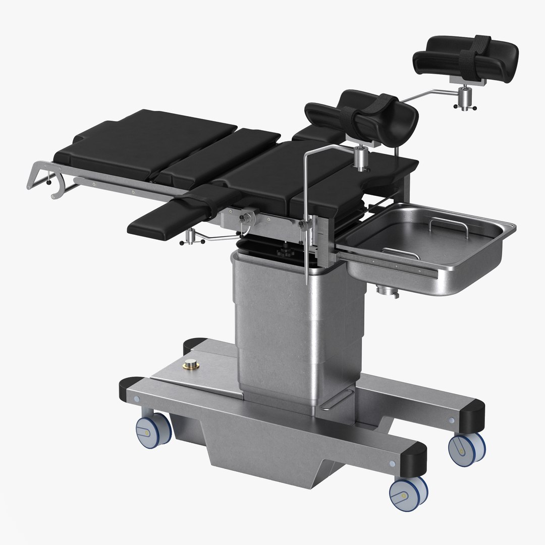 Medical Electric Gynecological Operating Table Generic 3D model preview