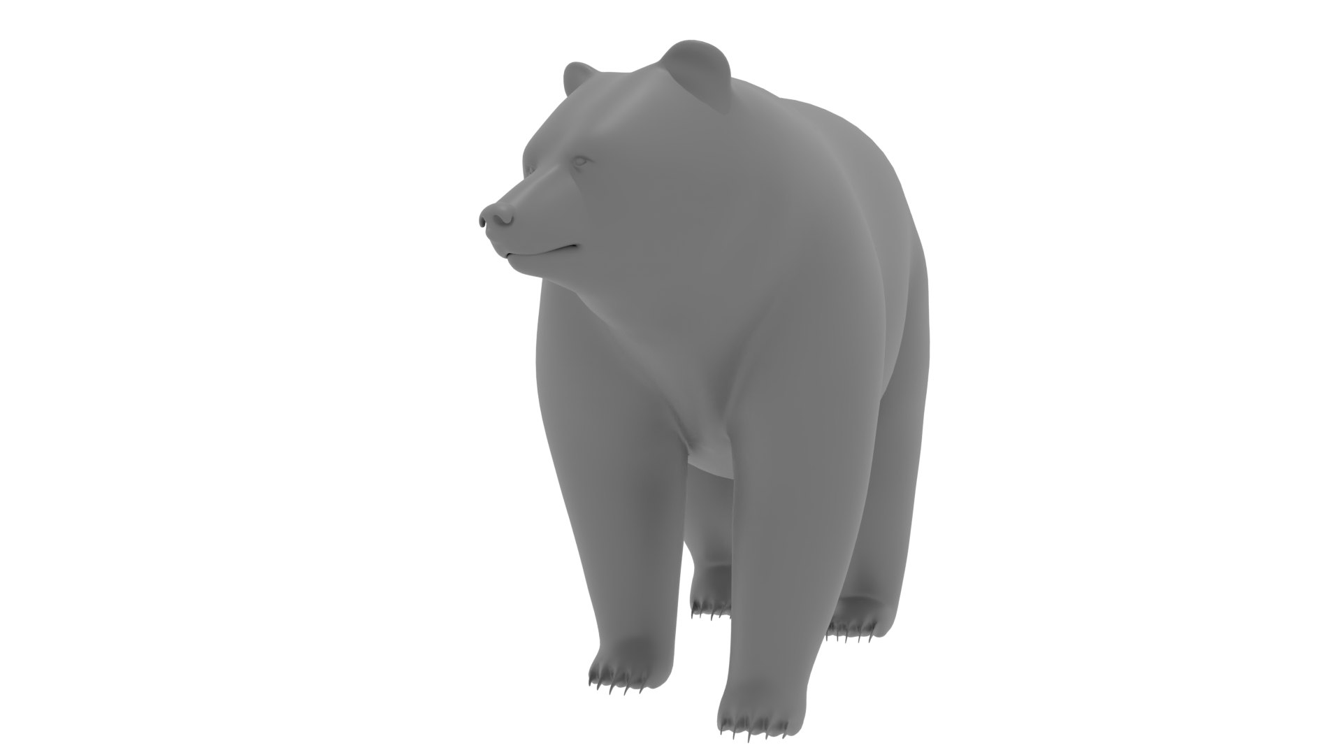 Bear animal 3D model TurboSquid 1670243
