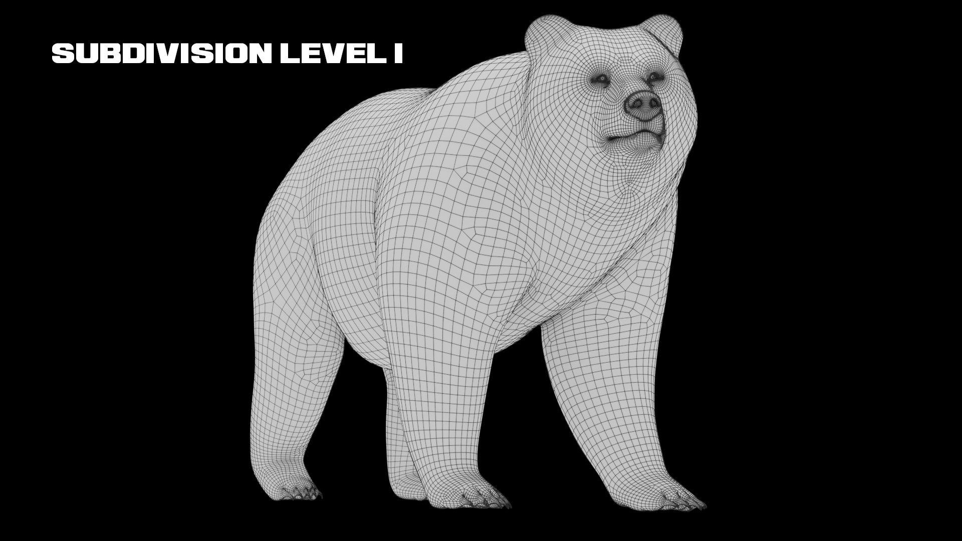 Bear animal 3D model TurboSquid 1670243