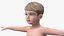Niño Chico Estilo Playa T-Pose