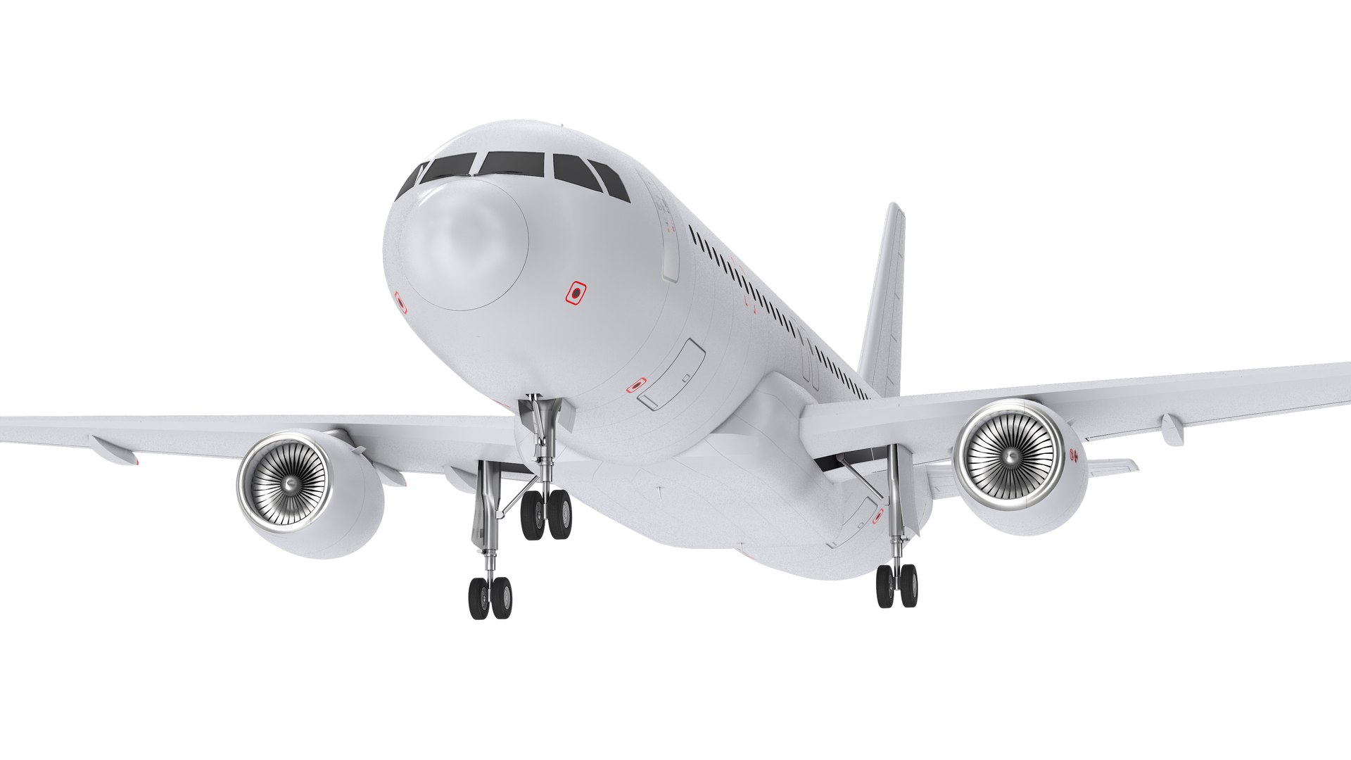3D Airbus A320 Generic Model - TurboSquid 2438545