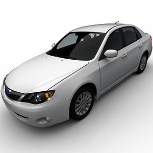 obj subaru impreza 2 5i