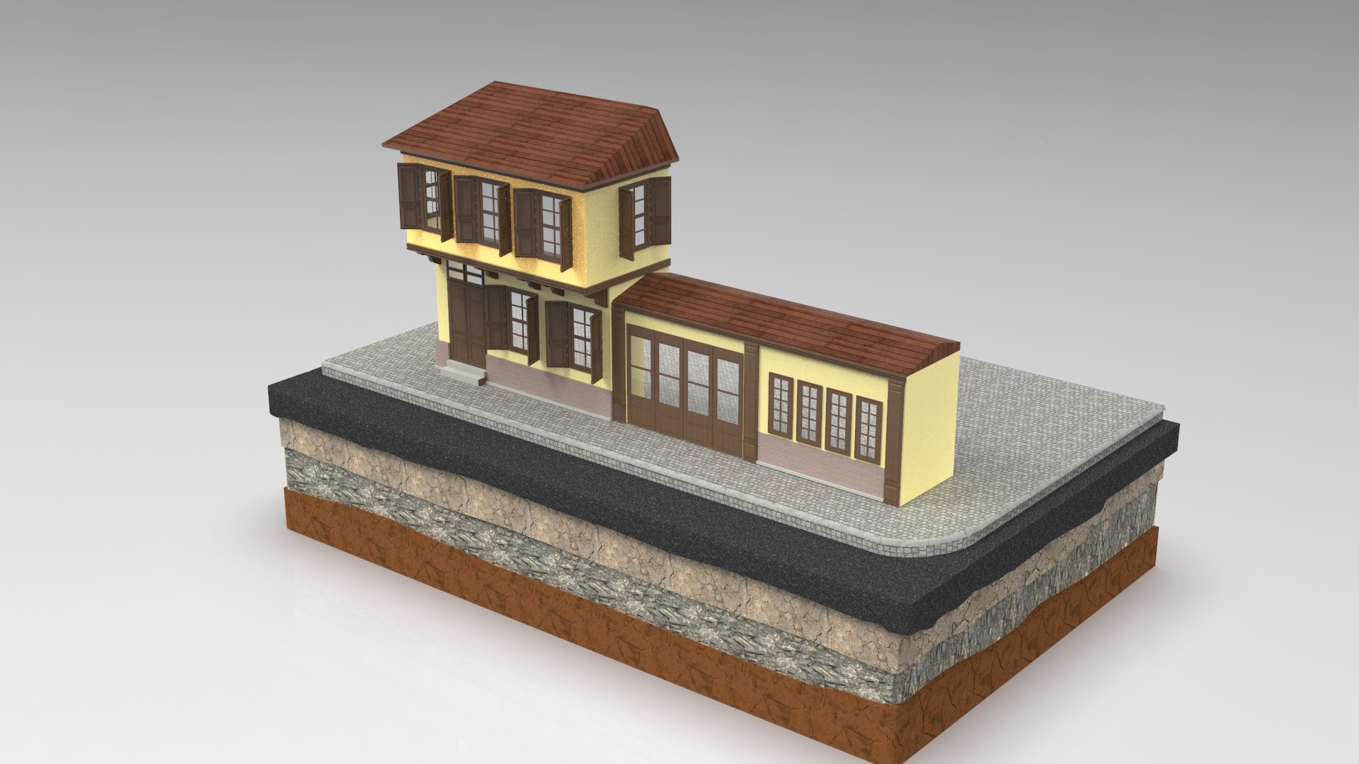 Istanbul Stone Building 3D Model - TurboSquid 1564836