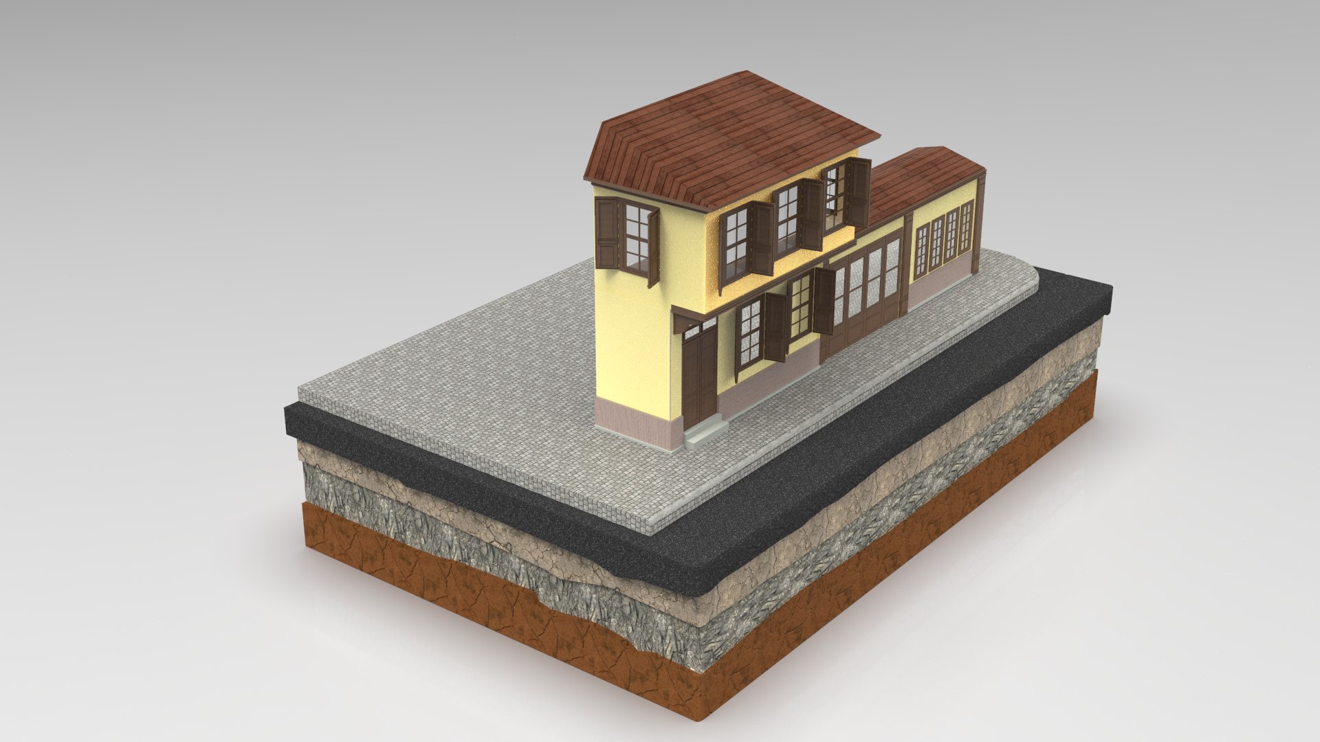 Istanbul Stone Building 3D Model - TurboSquid 1564836