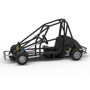 3D Quarter Midget Base Scale 1 to 16