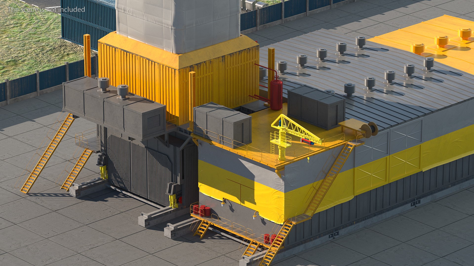 3D model Polar Drilling Rig - TurboSquid 1780520