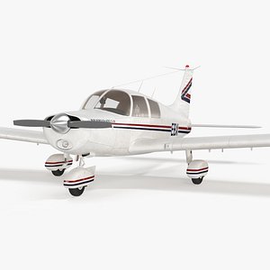 Single Engine Propeller Aircraft Piper PA-28 Cherokee
